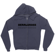derrlukass Zip Up Hoodie