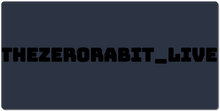 thezerorabit_live XXL Gaming Mousepad