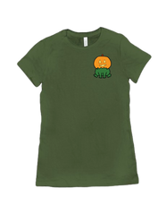 Pumpkin Spooky Fitted Tshirt