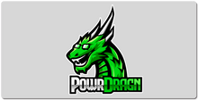 PowrDragn Gaming Full Logo XXL Gaming Mousepad
