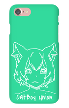 Catboy Union iPhone case (White)
