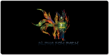 Alpha Fox Pack (Green/Blue) XXL Gaming Mousepad