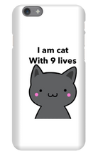 I am a cat iPhone Phone Cases