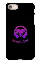 much love logo iPhone Phone Cases