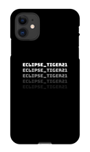 eclipse_tiger21 iPhone Phone Cases
