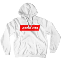 Commies Suck! Hoodie (No-Zip/Pullover)