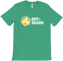 Hops & Dragons Stacked Logo Classic T-Shirt