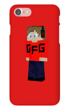 Gaming For Greatness Minecraft Skin iPhone Case