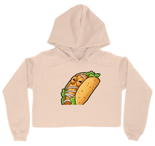 Lit taco crop hoodie
