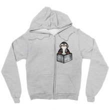 sleepingpengu Zip Up Hoodie