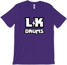 LKDRUMS TSHIRT WHITE LOGO