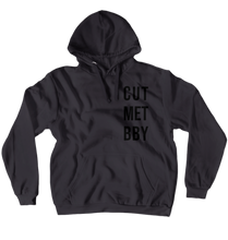 CutMet BBY Hoodie (Black Text) (No-Zip/Pullover)