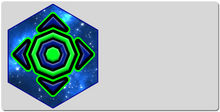 Futuristic Logo Gaming Mousepad