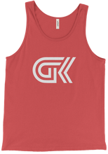 GK White Logo Tank Top