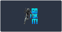 GO FOR IT XXL Gaming Mousepad
