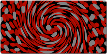 Red and Black swirl XXL Gaming Mousepad