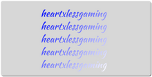 heartxlessgaming XXL Gaming Mousepad