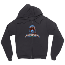 strong_boom Zip Up Hoodie