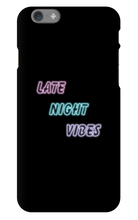 Late Night Vibes iPhone Case