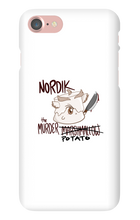 Murder Marshmallow iPhone Phone Cases