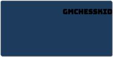 gmchesskid XXL Gaming Mousepad