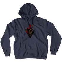 Percy Diamond Crow Hoodies (No-Zip/Pullover)