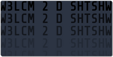 WELCOME TO THE SHOW XXXXXXXL MOUSE(DESK)PAD
