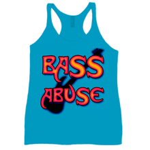 BASS ABUSE racerback tank
