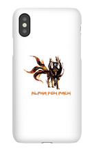 Alpha Fox Pack (Dark/Orange) iPhone Phone Case