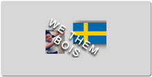 WE THEM BOIS mouse pad xxl