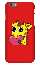 lexxlegion heart giraffe iPhone Phone Cases