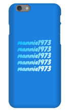 mannie1973 iPhone Phone Cases