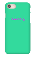Simple Scrubbling iphone 8 case