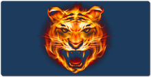actiniumtiger XXL Gaming Mousepad