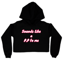 Personal Problem Crop hoodie