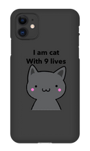 I am a cat iPhone Phone Cases