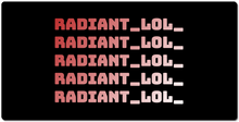 onward_radiant XXL Gaming Mousepad
