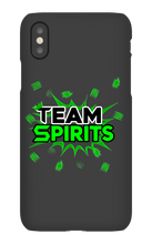 Team Spirits Green Theme iPhone Phone Cases