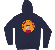 hoodie with design on back