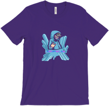 Just his new t-shirt