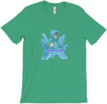 Just his new t-shirt