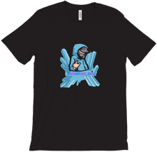 Just his new t-shirt