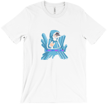 Just his new t-shirt