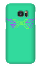 PaulX314 neon logo Samsung Phone Cases