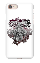 GOD OF THUNDER Iphone Case B&W