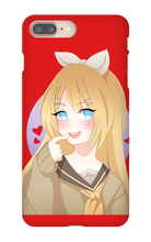 miko_ribbit iPhone Phone Cases (art by dellelone)