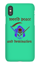 World Domination iPhone Phone Cases