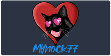 mynock77 Ninja Love XXL Gaming Mousepad