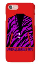 purple_jacket_guy iPhone Phone Cases