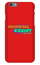 Morning Kickoff iPhone Case